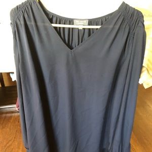 XL navy tunic
